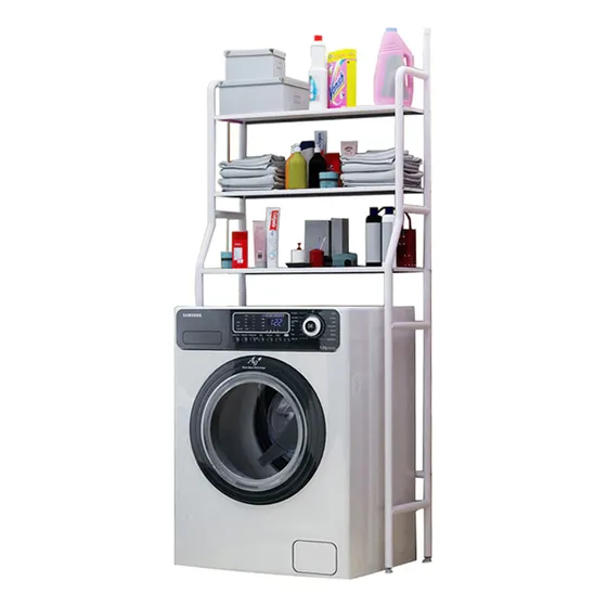 Rack Organizador Lavanderia Maquina Lavar Estante 3 Prateira